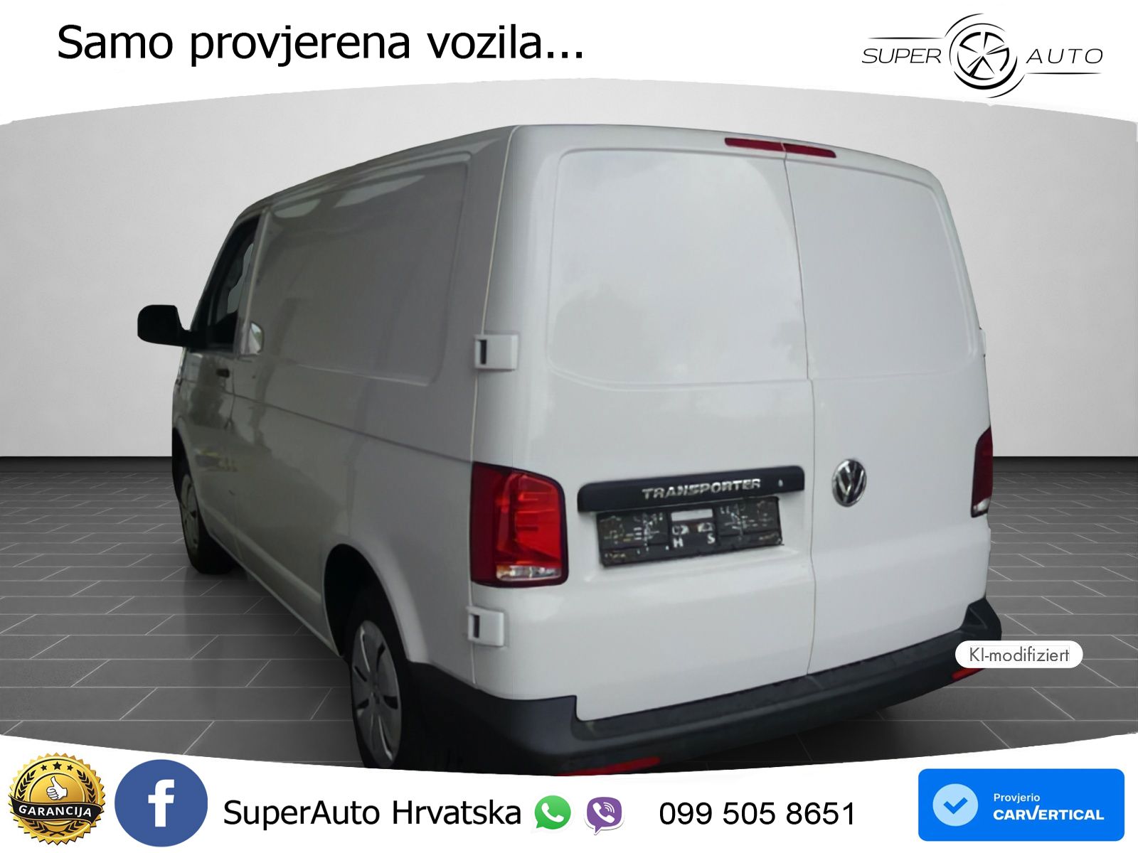 Volkswagen T6.1 Transporter Kasten 2,0 TDI | Ablage- / Gepä 110 KS