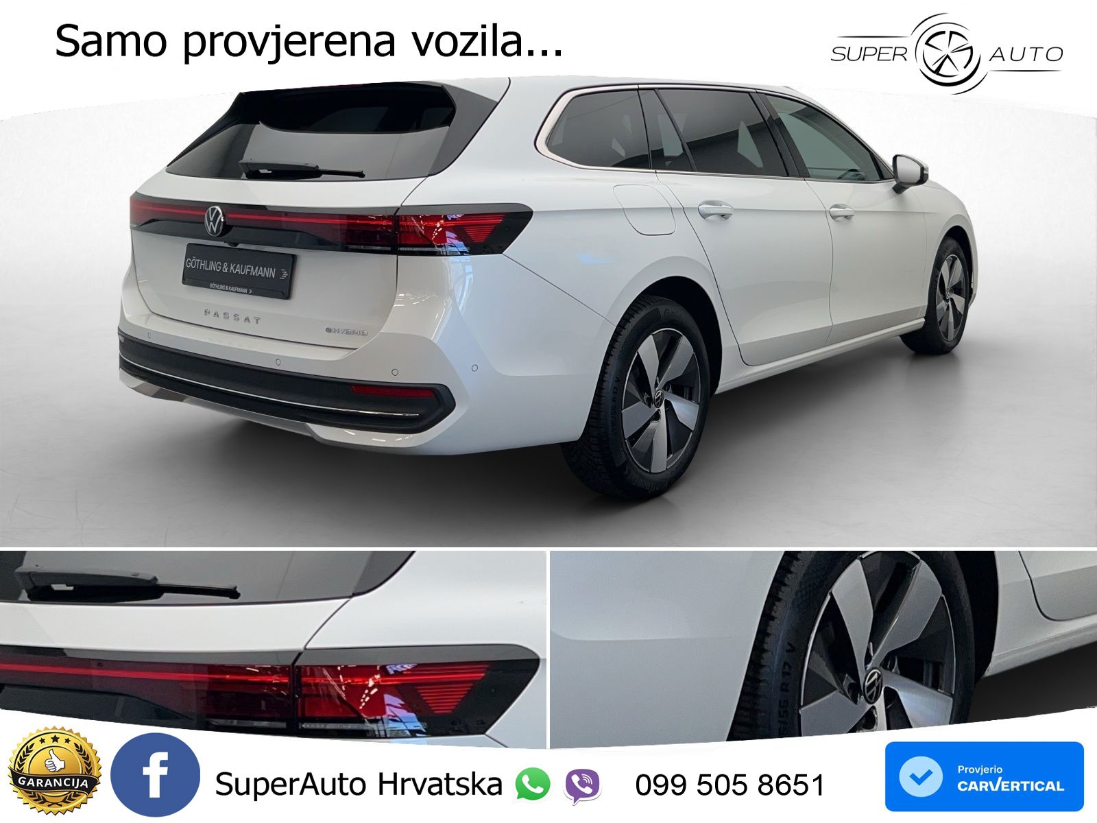 Volkswagen Passat Variant 1.5 TSI (204 KS) eHybrid DSG Business LED+GR SJED+ACC