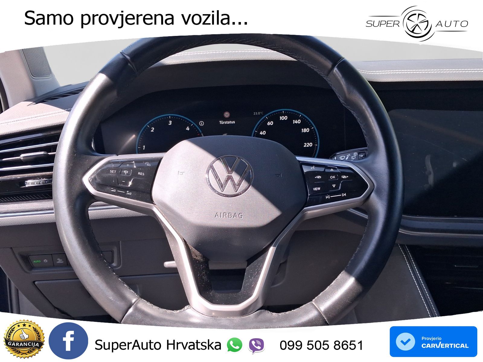 Volkswagen Touareg 3.0 V6 TDI (231 KS) 4MOTION Tiptronic ZRAČNI+ACC+GR SJED+KAM
