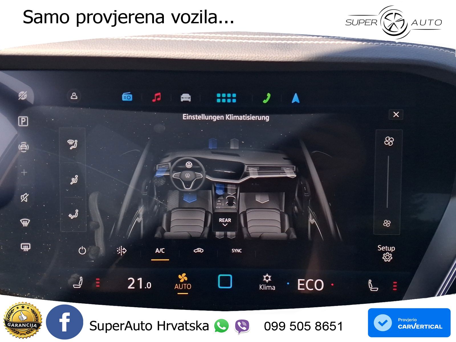 Volkswagen Touareg 3.0 V6 TDI (231 KS) 4MOTION Tiptronic ZRAČNI+ACC+GR SJED+KAM