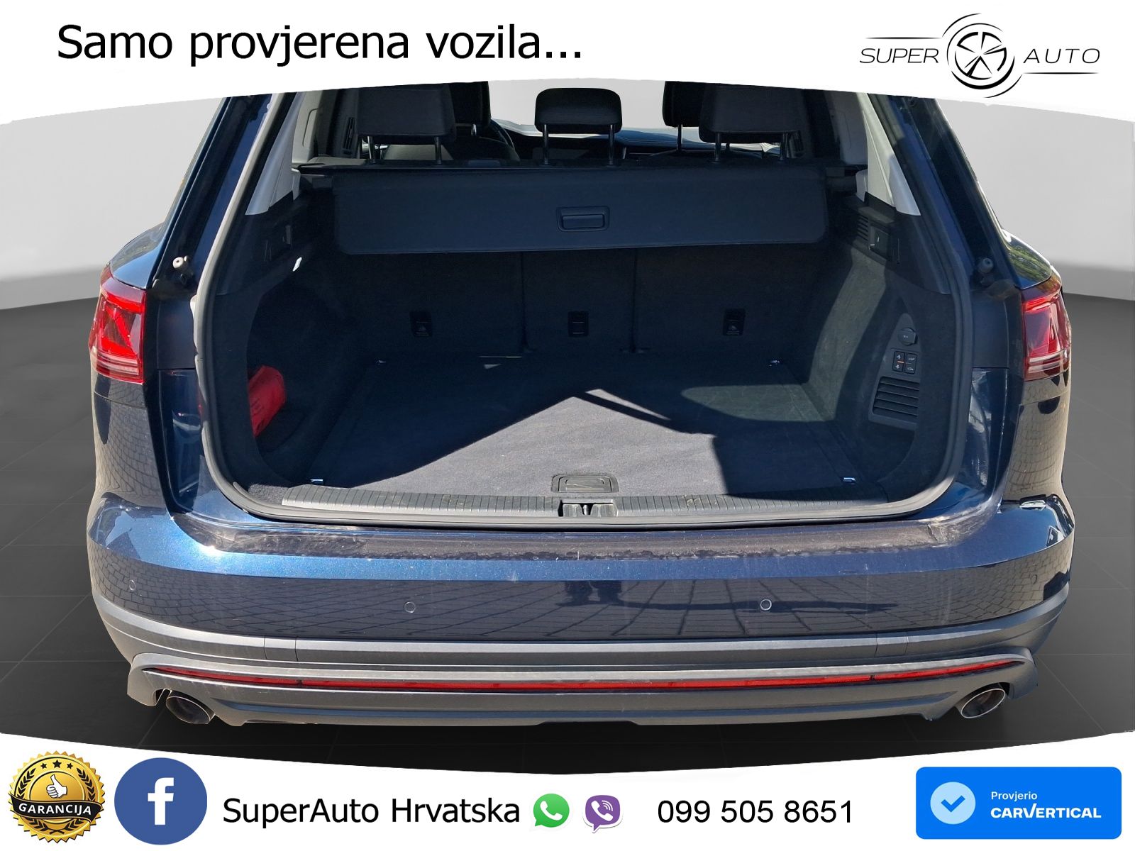 Volkswagen Touareg 3.0 V6 TDI (231 KS) 4MOTION Tiptronic ZRAČNI+ACC+GR SJED+KAM