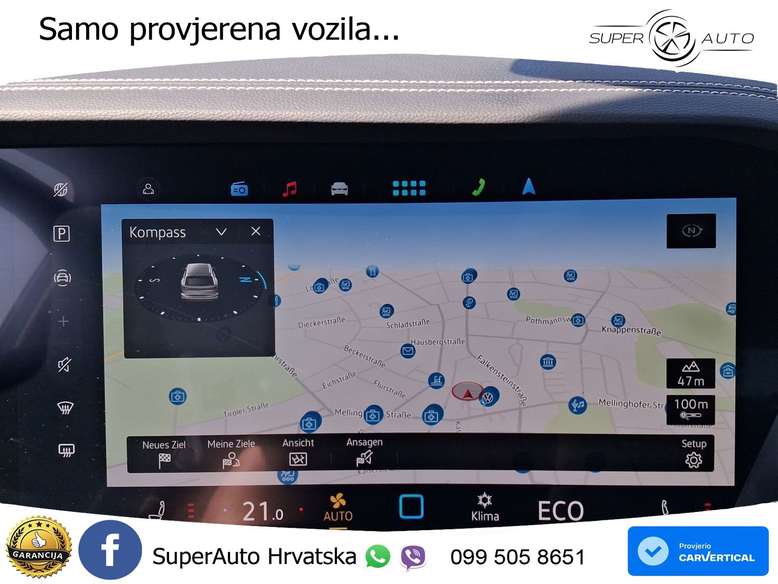 Volkswagen Touareg 3.0 V6 TDI (231 KS) 4MOTION Tiptronic ZRAČNI+ACC+GR SJED+KAM