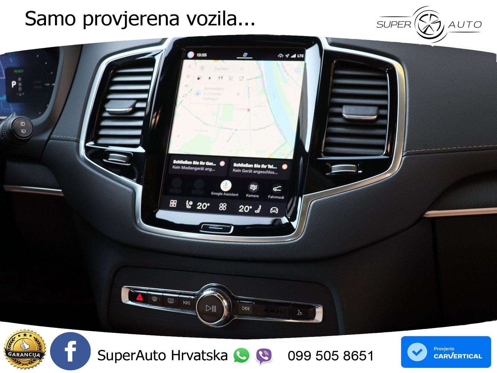 Volvo XC90 2.0 T8 AWD Automatic LED+GR SJED+ACC