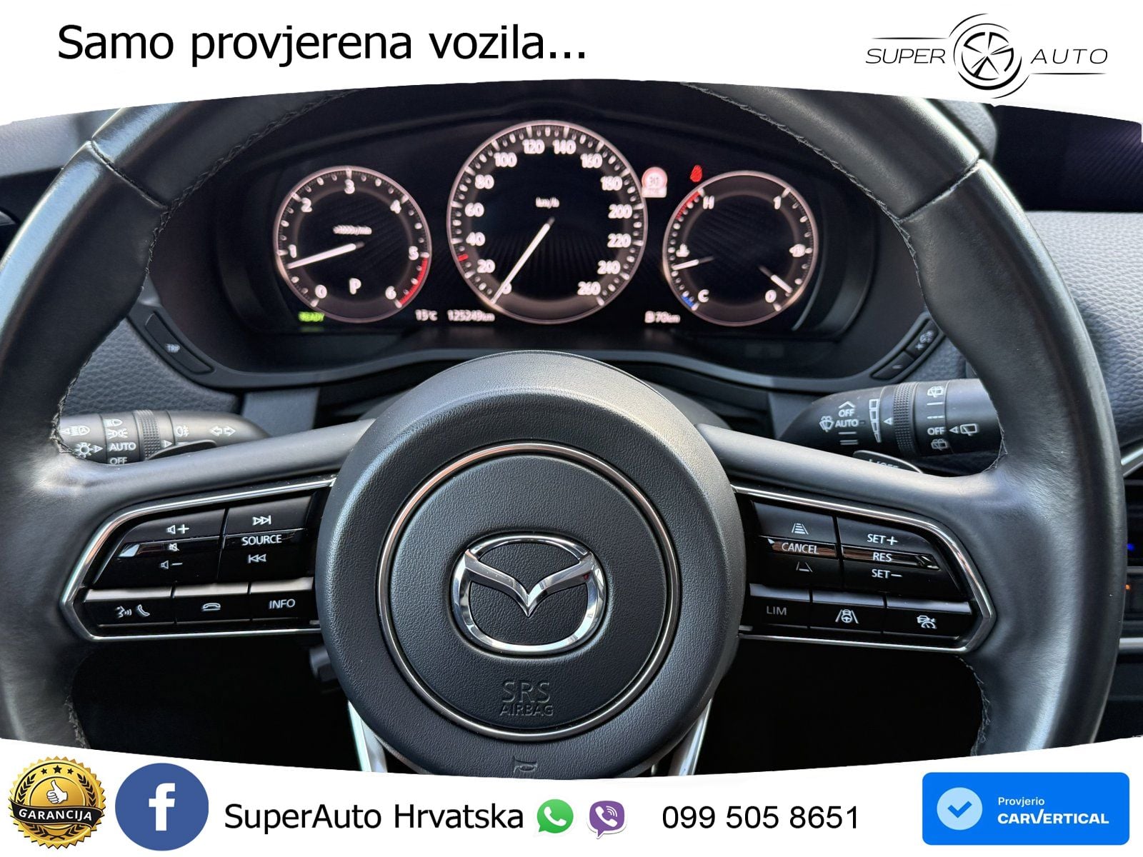 Mazda CX-60 3.3 e-Skyactiv D (254 KS) AWD Automatic LED+GR SJED+ACC