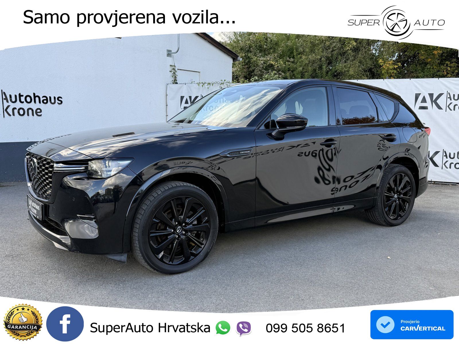 Mazda CX-60 3.3 e-Skyactiv D (254 KS) AWD Automatic LED+GR SJED+ACC