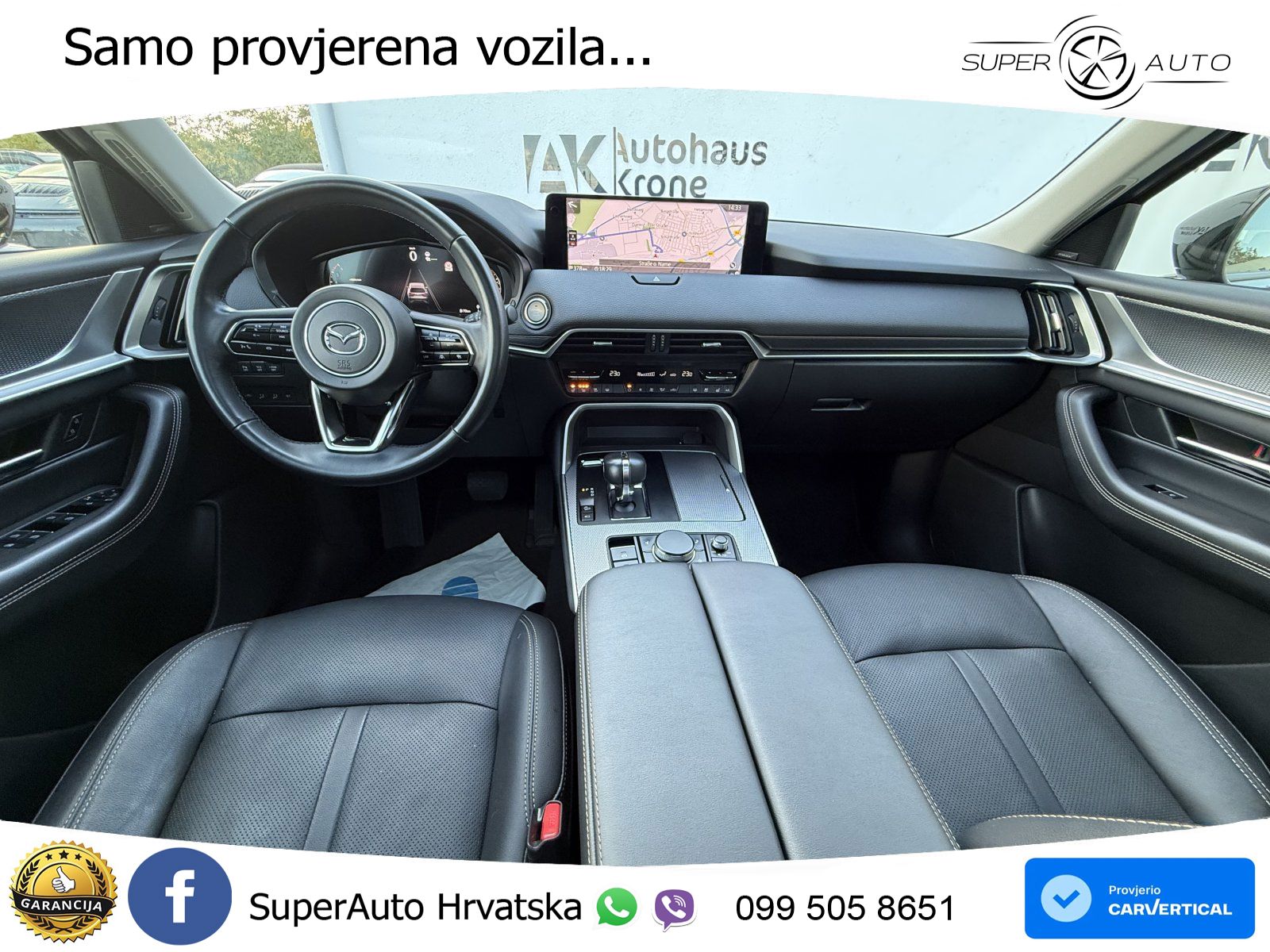 Mazda CX-60 3.3 e-Skyactiv D (254 KS) AWD Automatic LED+GR SJED+ACC