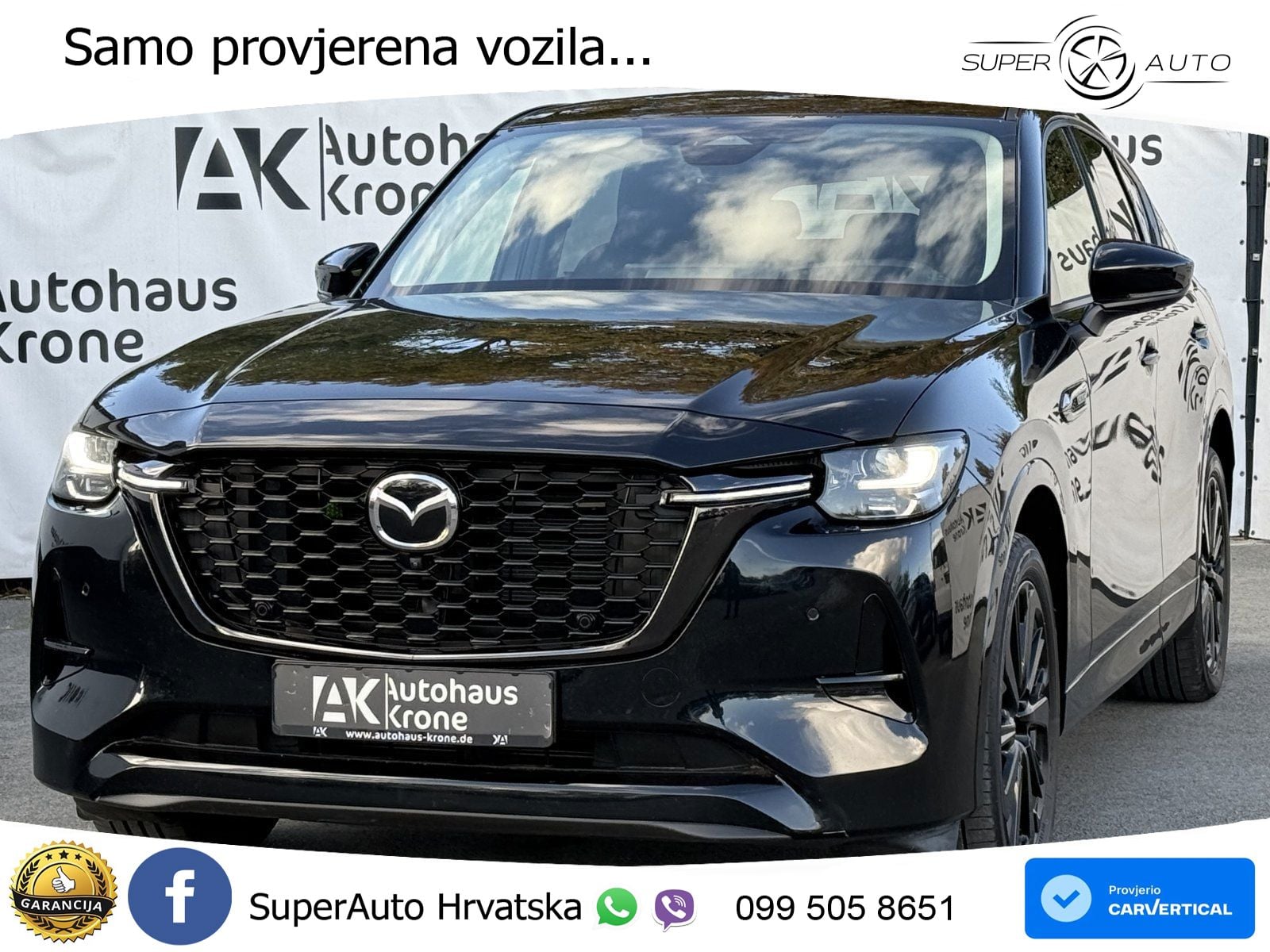 Mazda CX-60 3.3 e-Skyactiv D (254 KS) AWD Automatic LED+GR SJED+ACC