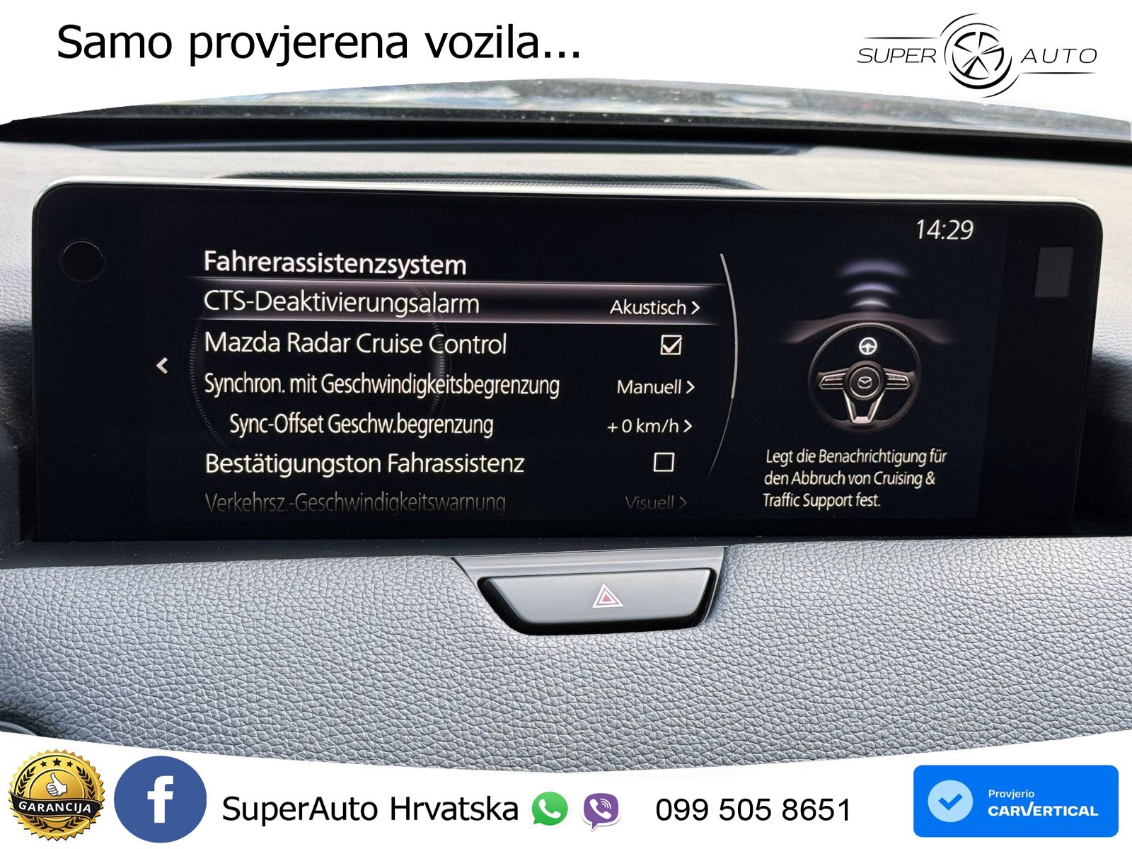Mazda CX-60 3.3 e-Skyactiv D (254 KS) AWD Automatic LED+GR SJED+ACC