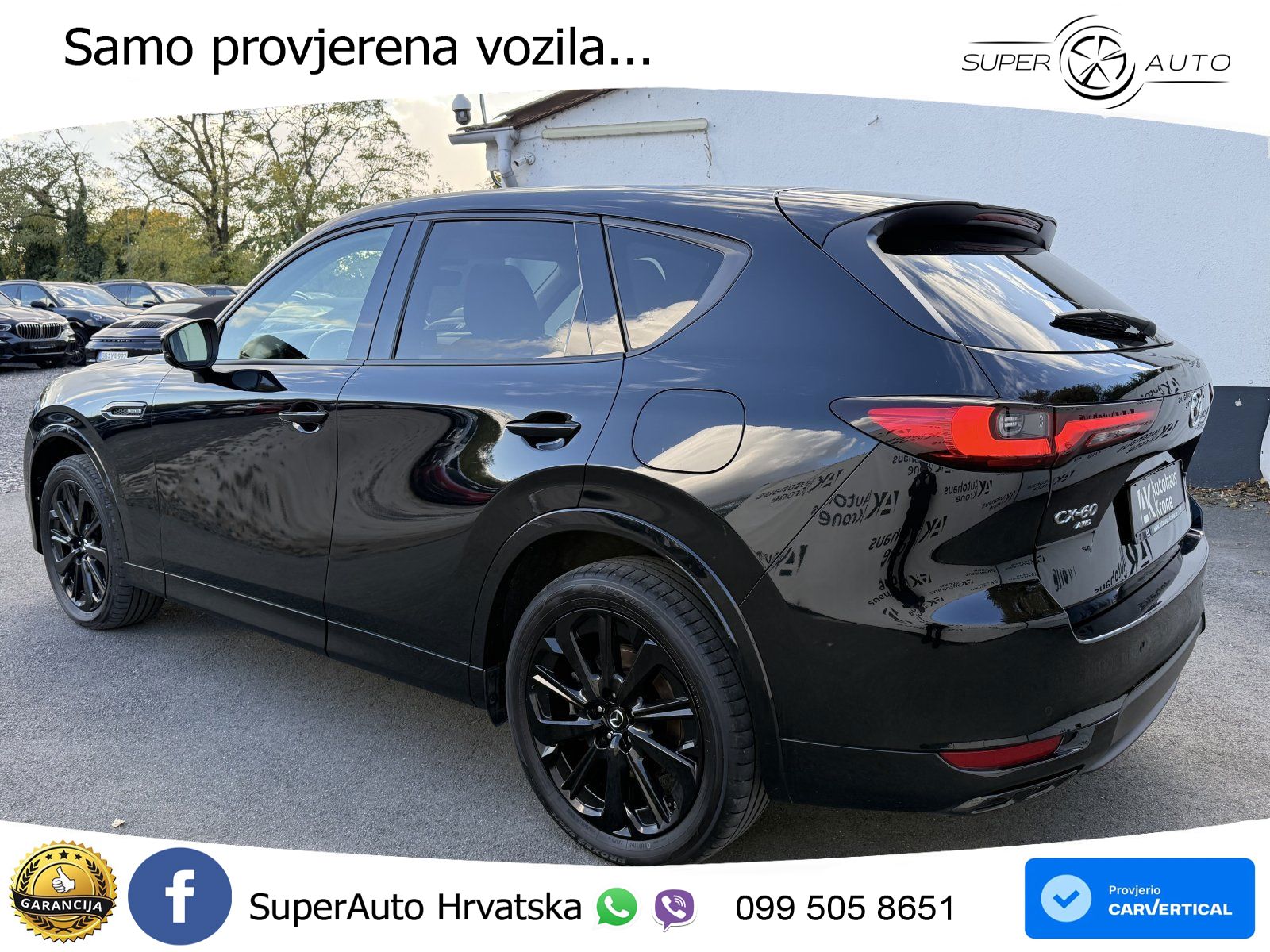 Mazda CX-60 3.3 e-Skyactiv D (254 KS) AWD Automatic LED+GR SJED+ACC