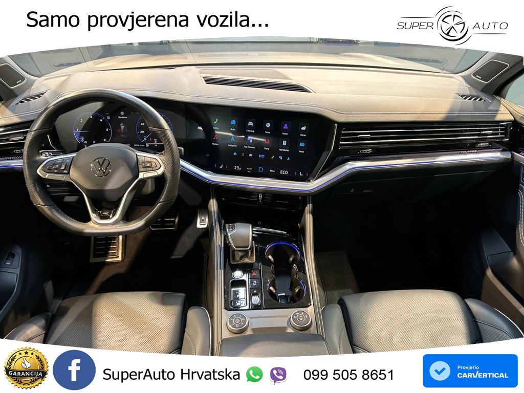 Volkswagen Touareg 3.0 V6 TDI (286 KS) 4MOTION Tiptronic R-Line ZRAČNI+ACC+GR SJED+KAM+PANO