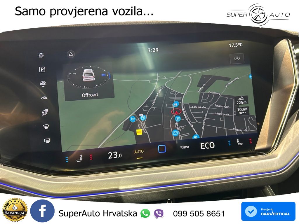 Volkswagen Touareg 3.0 V6 TDI (286 KS) 4MOTION Tiptronic R-Line ZRAČNI+ACC+GR SJED+KAM+PANO