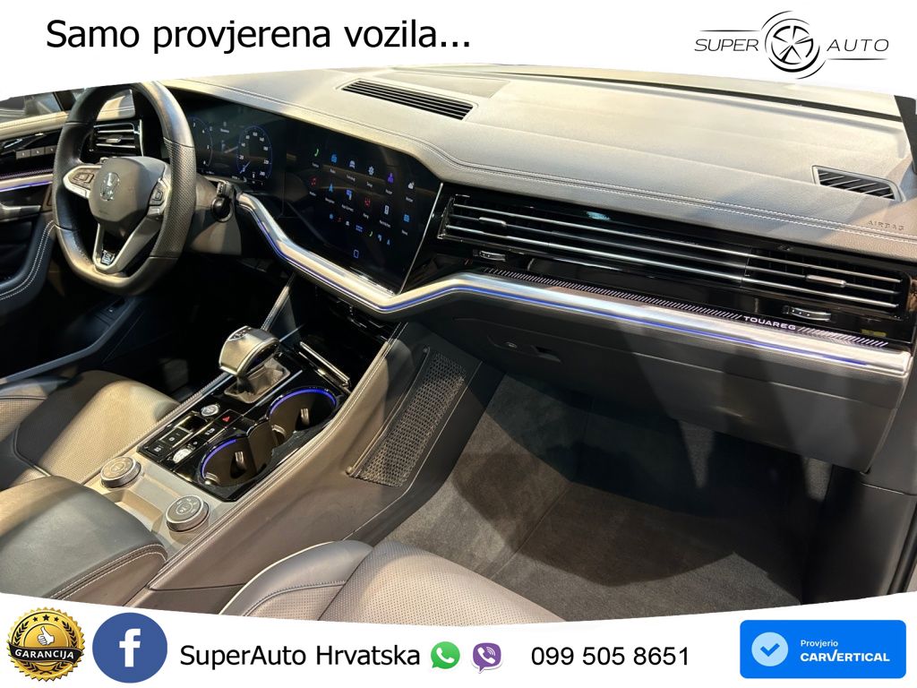 Volkswagen Touareg 3.0 V6 TDI (286 KS) 4MOTION Tiptronic R-Line ZRAČNI+ACC+GR SJED+KAM+PANO