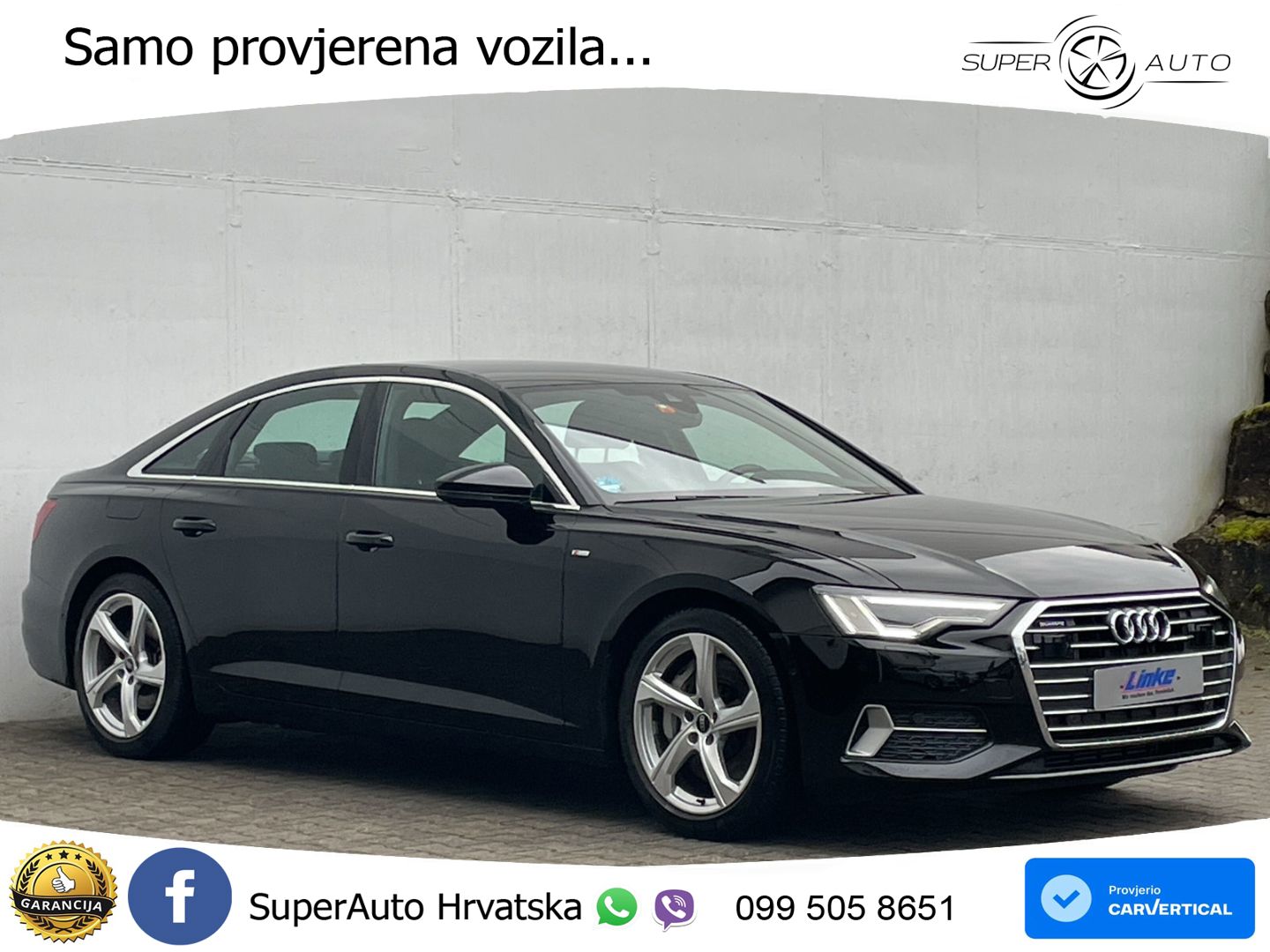 Audi A6 50 TFSIe (299 KS) quattro ultra S tronic S line LED+GR SJED+ACC