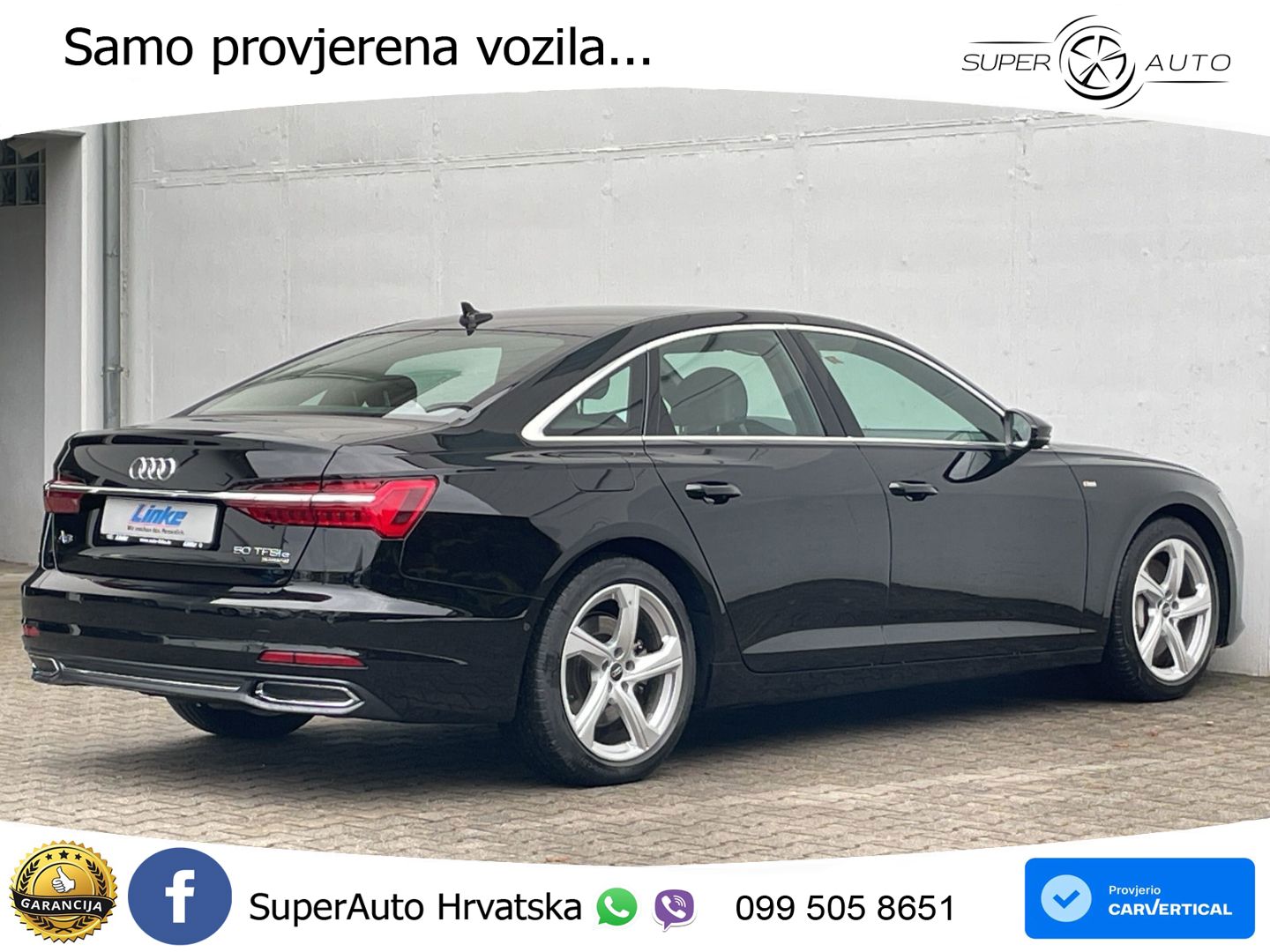 Audi A6 50 TFSIe (299 KS) quattro ultra S tronic S line LED+GR SJED+ACC