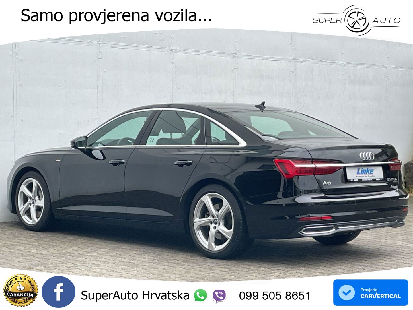Audi A6 50 TFSIe (299 KS) quattro ultra S tronic S line LED+GR SJED+ACC