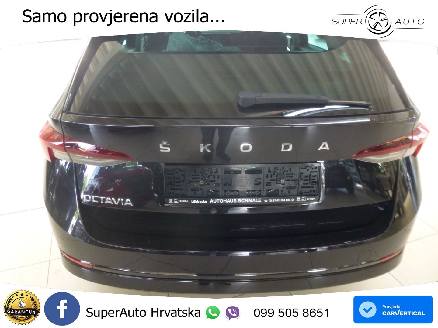 Škoda Octavia Combi 2.0 TDI (150 KS) DSG LED+GR SJED+ACC
