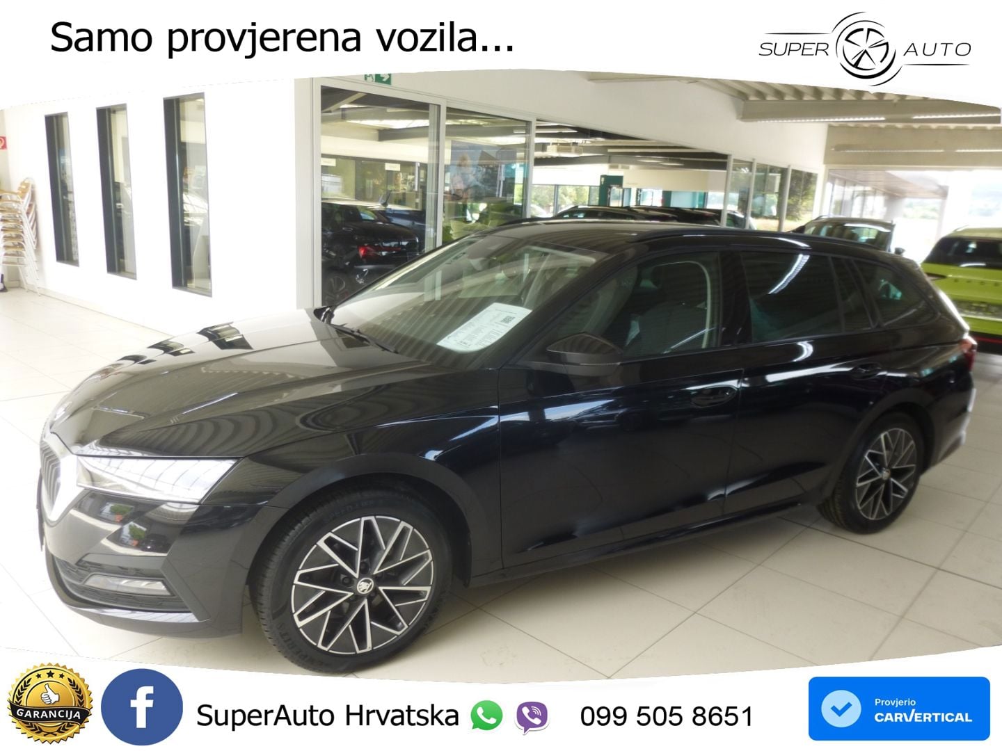 Škoda Octavia Combi 2.0 TDI (150 KS) DSG LED+GR SJED+ACC