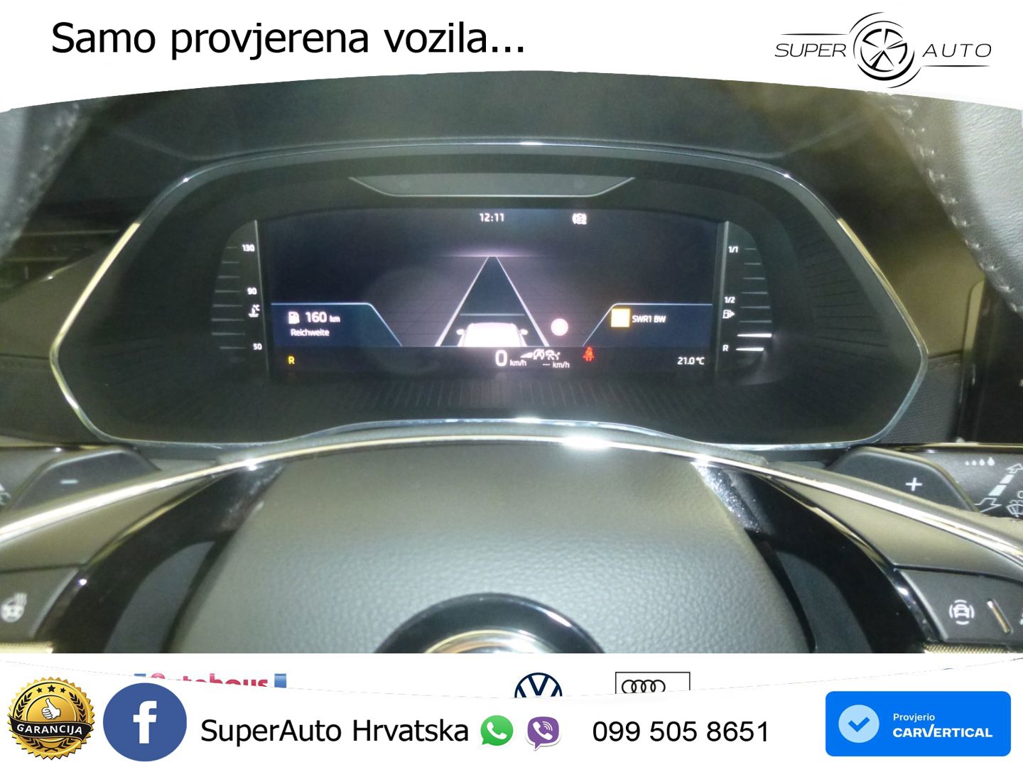 Škoda Octavia Combi 2.0 TDI (150 KS) DSG LED+GR SJED+ACC