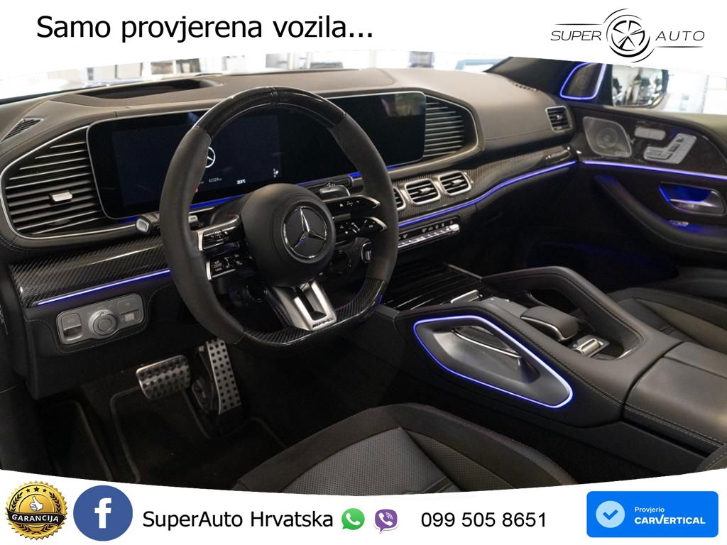 Mercedes-Benz GLS AMG GLS 63 V8 EQ Boost 4MATIC+ AMG SPEEDSHIFT TCT 9G ACC+HEAD+4xGR SJED+360+PANO