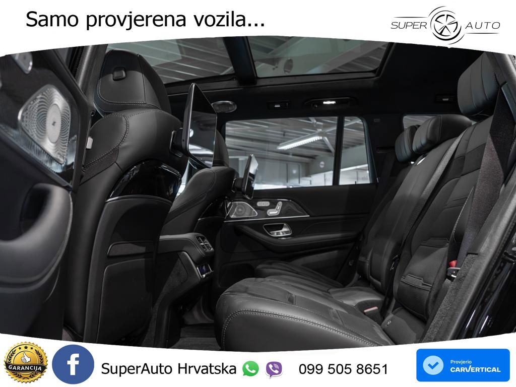 Mercedes-Benz GLS AMG GLS 63 V8 EQ Boost 4MATIC+ AMG SPEEDSHIFT TCT 9G ACC+HEAD+4xGR SJED+360+PANO