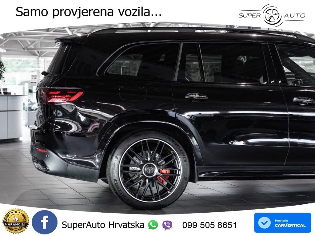 Mercedes-Benz GLS AMG GLS 63 V8 EQ Boost 4MATIC+ AMG SPEEDSHIFT TCT 9G ACC+HEAD+4xGR SJED+360+PANO