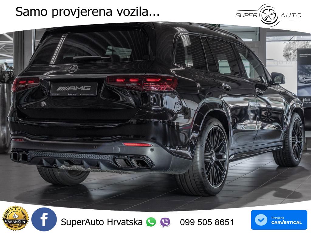 Mercedes-Benz GLS AMG GLS 63 V8 EQ Boost 4MATIC+ AMG SPEEDSHIFT TCT 9G ACC+HEAD+4xGR SJED+360+PANO