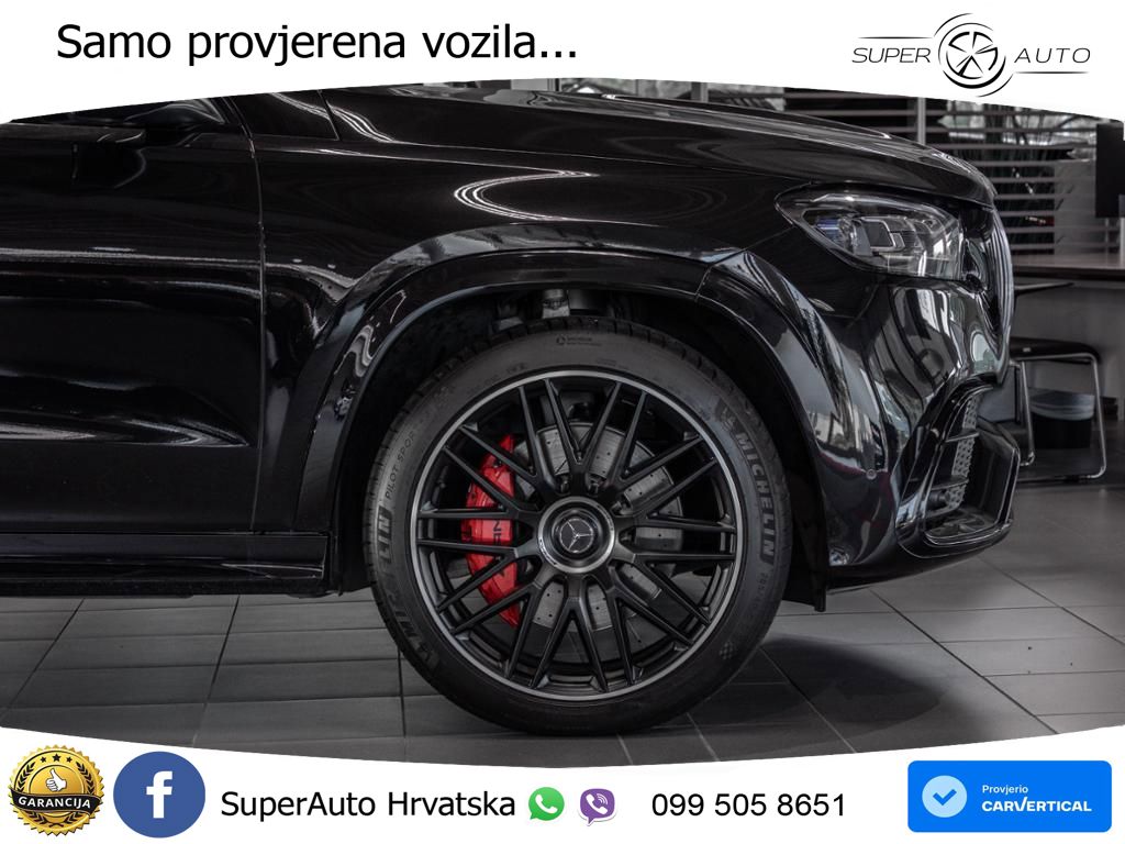 Mercedes-Benz GLS AMG GLS 63 V8 EQ Boost 4MATIC+ AMG SPEEDSHIFT TCT 9G ACC+HEAD+4xGR SJED+360+PANO