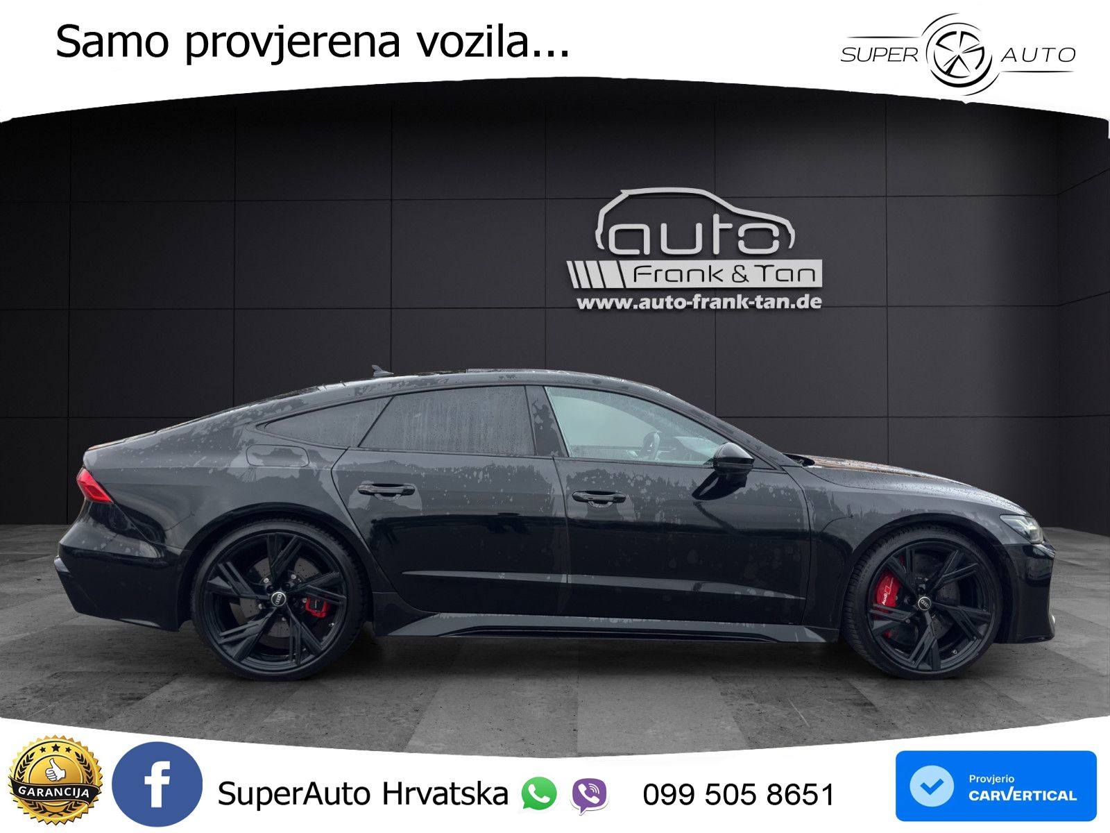 Audi RS7 4.0 TFSI V8 (600 KS) quattro tiptronic LED+GR SJED+ACC