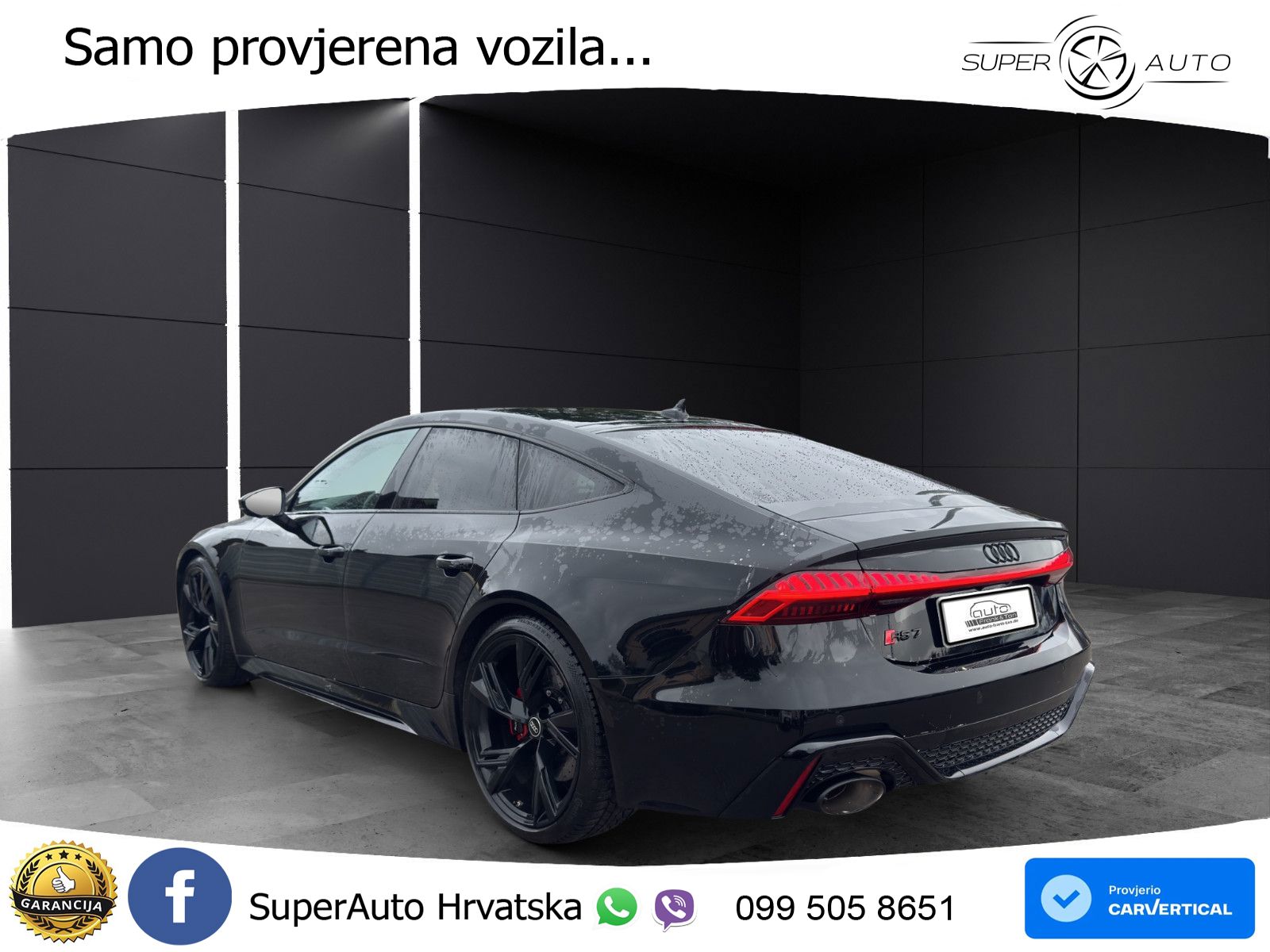 Audi RS7 4.0 TFSI V8 (600 KS) quattro tiptronic LED+GR SJED+ACC