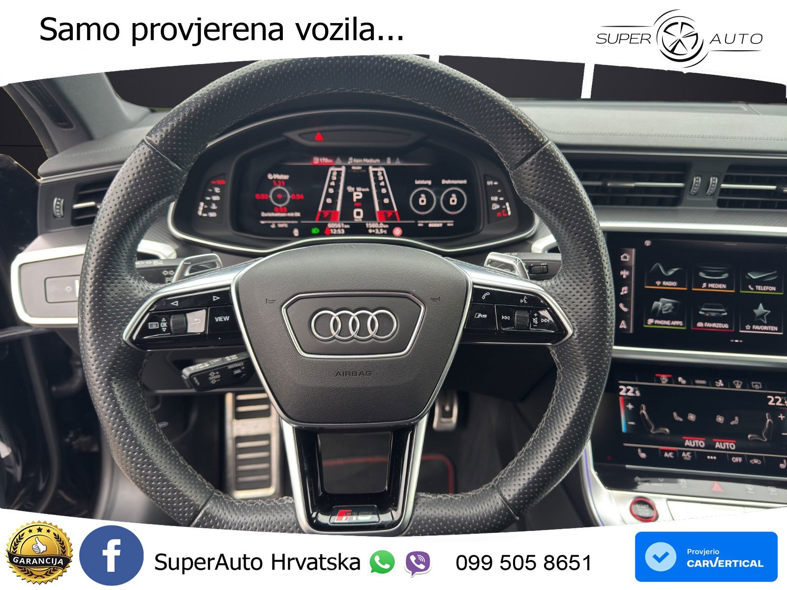 Audi RS7 4.0 TFSI V8 (600 KS) quattro tiptronic LED+GR SJED+ACC