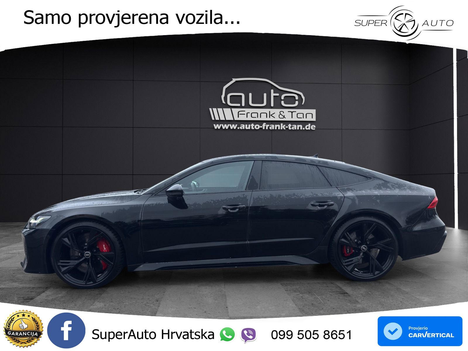 Audi RS7 4.0 TFSI V8 (600 KS) quattro tiptronic LED+GR SJED+ACC