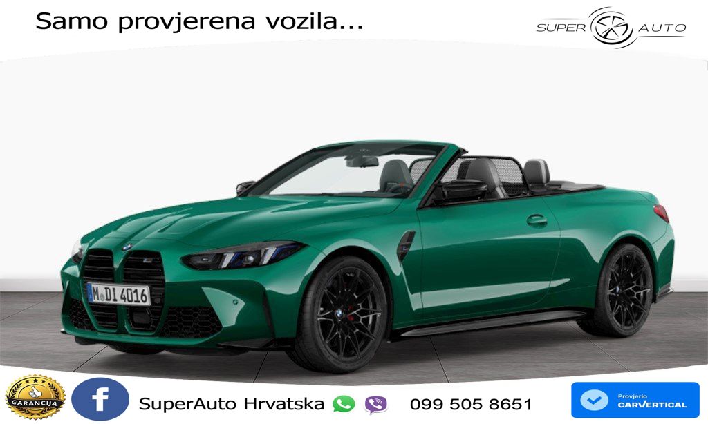 BMW M4 Convertible Competition 3.0 (530 KS) xDrive Steptronic