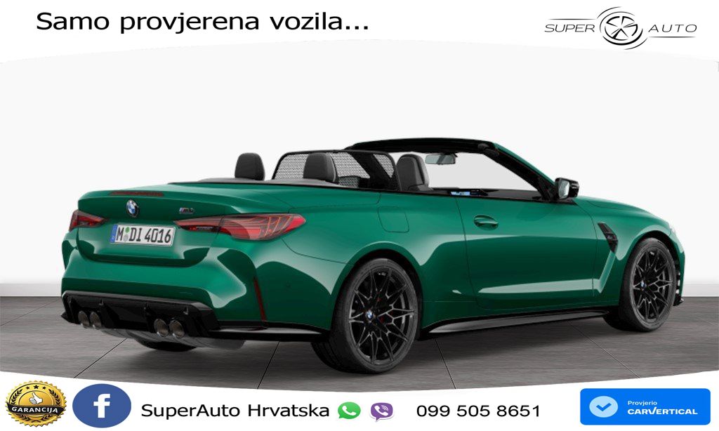 BMW M4 Convertible Competition 3.0 (530 KS) xDrive Steptronic