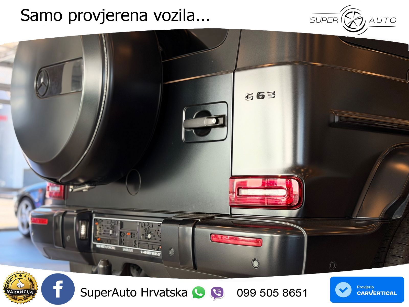 Mercedes AMG G 63 Long V8 (585 KS) 4MATIC 9G-TRONIC AMG SPEEDSHIFT TCT LED+GR SJED+ACC