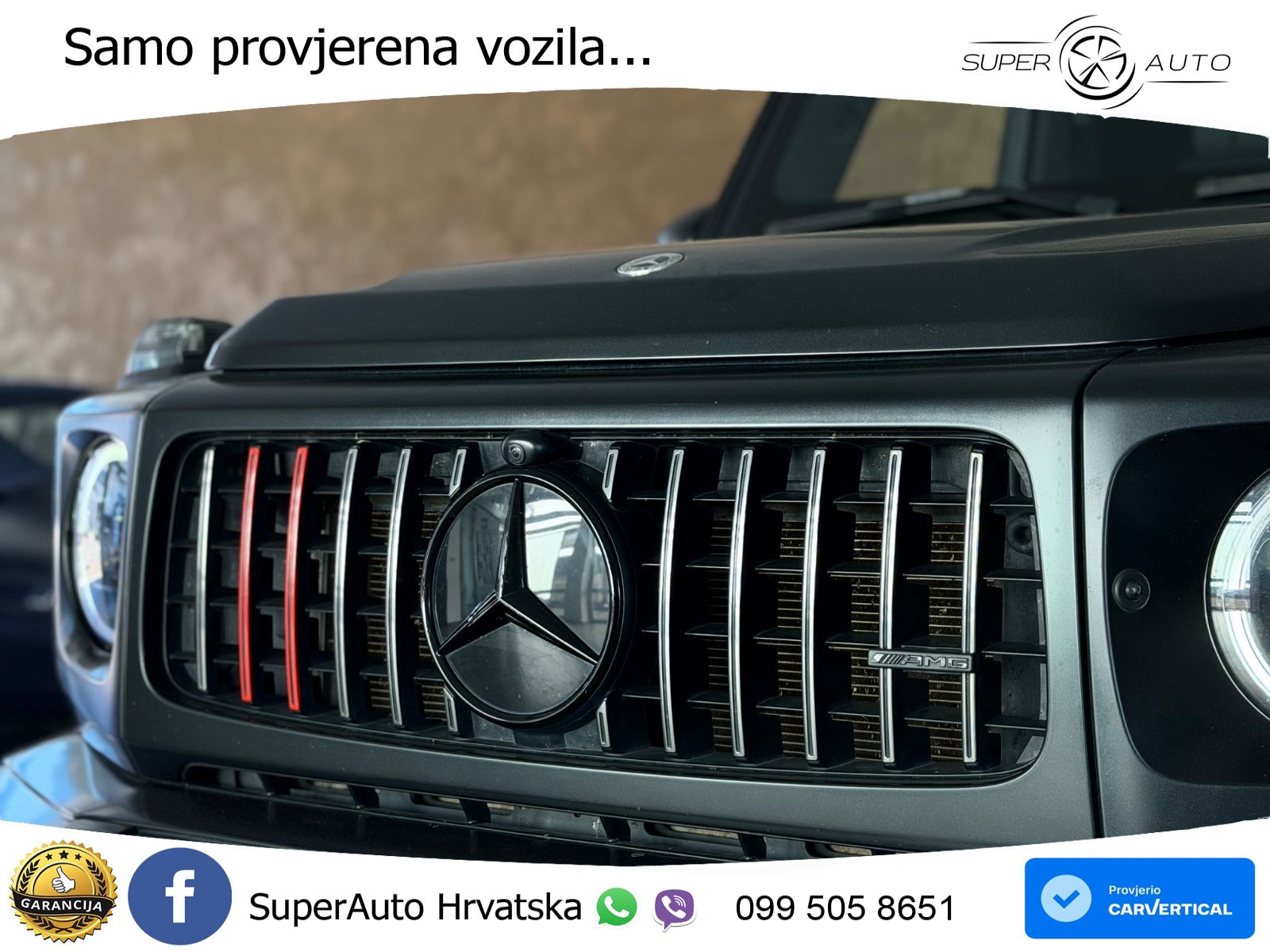 Mercedes AMG G 63 Long V8 (585 KS) 4MATIC 9G-TRONIC AMG SPEEDSHIFT TCT LED+GR SJED+ACC