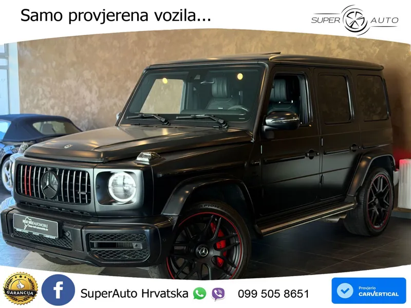 Mercedes AMG G 63 Long V8 (585 KS) 4MATIC 9G-TRONIC AMG SPEEDSHIFT TCT LED+GR SJED+ACC