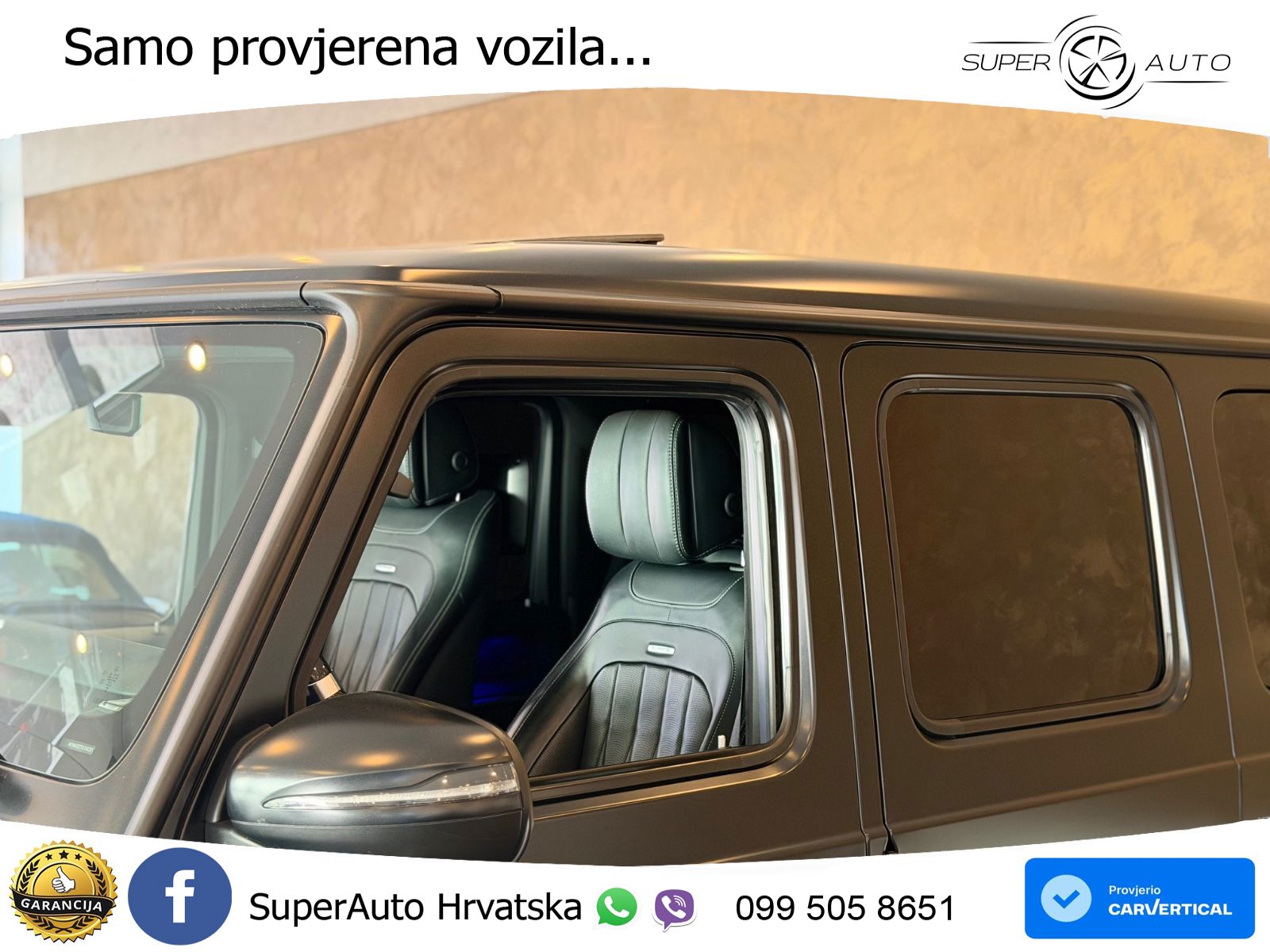 Mercedes AMG G 63 Long V8 (585 KS) 4MATIC 9G-TRONIC AMG SPEEDSHIFT TCT LED+GR SJED+ACC