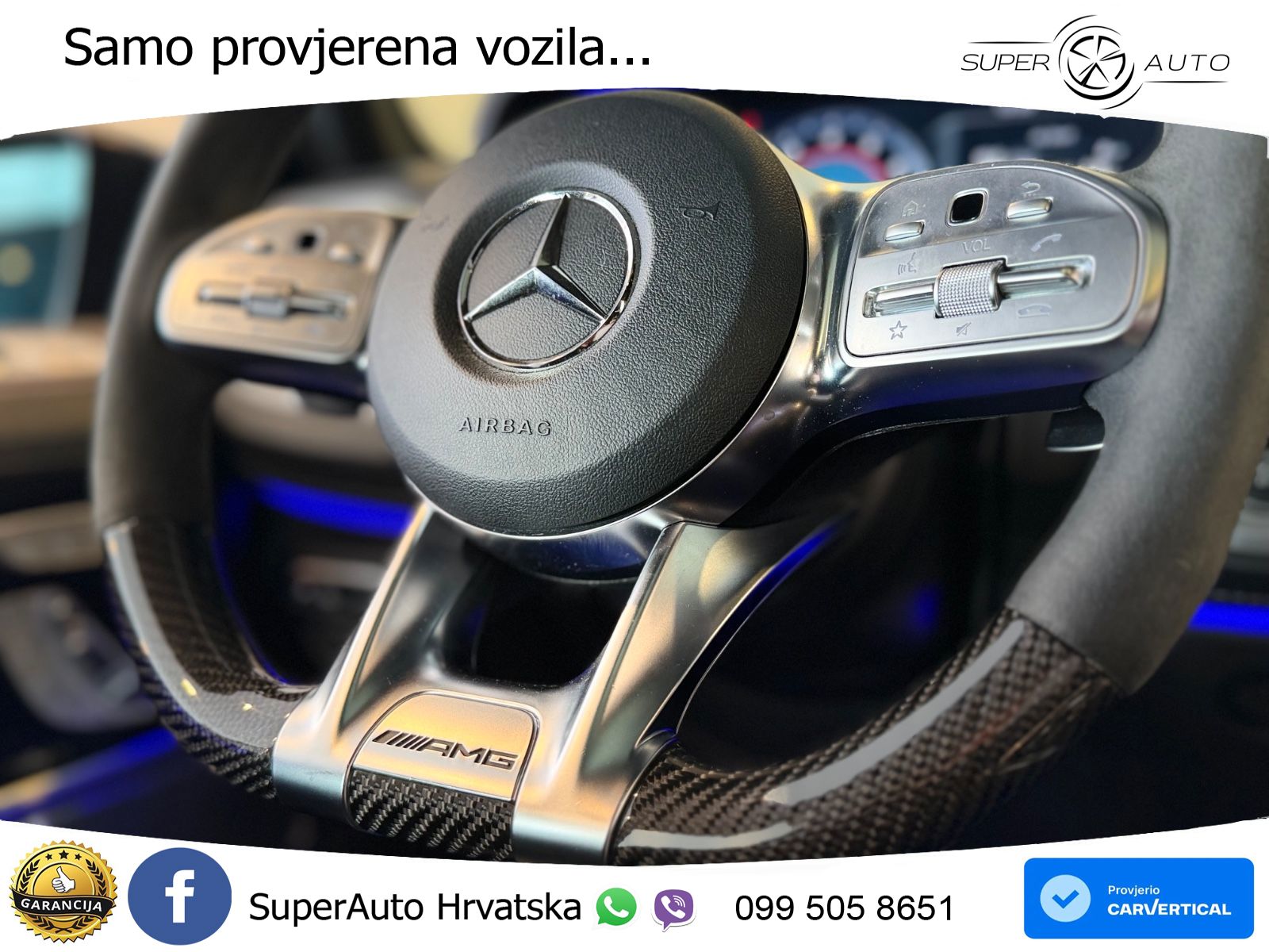 Mercedes AMG G 63 Long V8 (585 KS) 4MATIC 9G-TRONIC AMG SPEEDSHIFT TCT LED+GR SJED+ACC