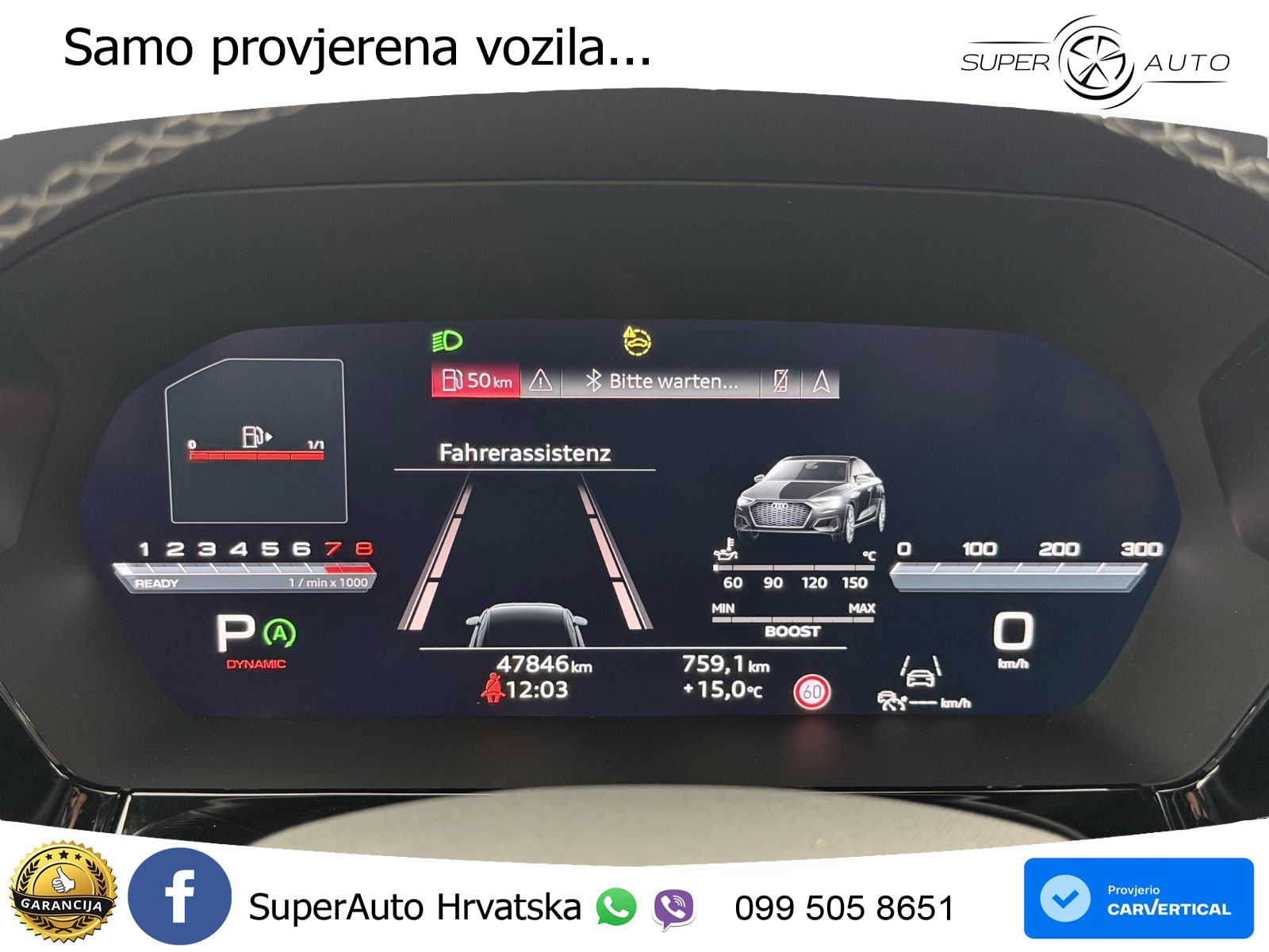 Audi S3 Limuzina 2.0 TFSI (310 KS) quattro S tronic LED+GR SJED+ACC