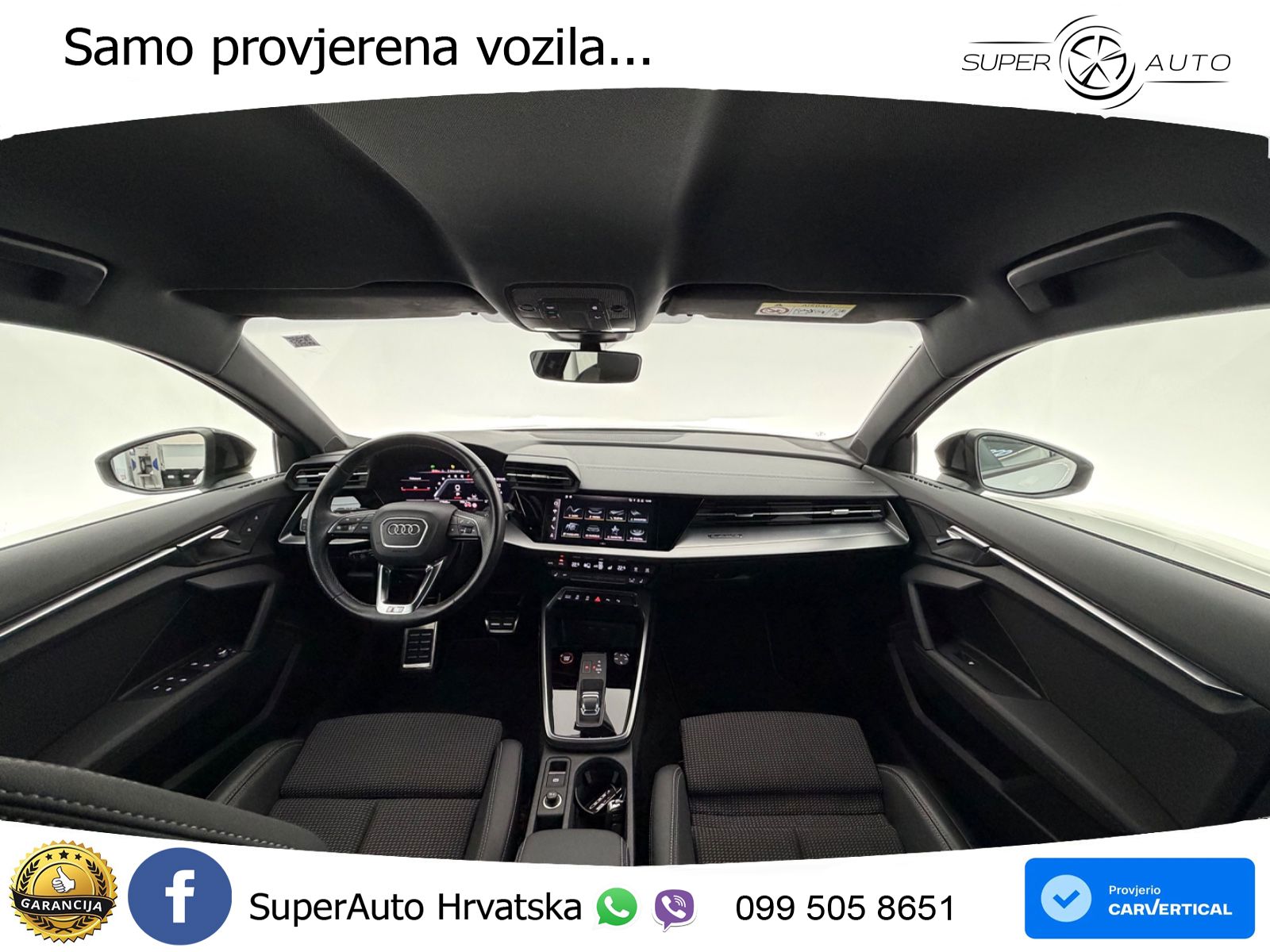 Audi S3 Limuzina 2.0 TFSI (310 KS) quattro S tronic LED+GR SJED+ACC