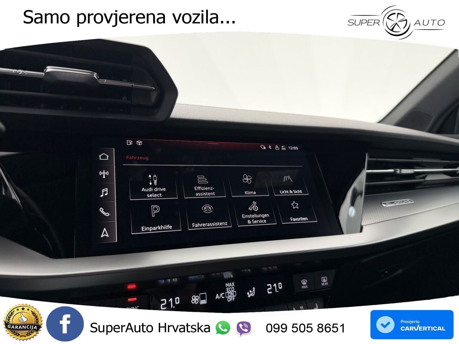 Audi S3 Limuzina 2.0 TFSI (310 KS) quattro S tronic LED+GR SJED+ACC