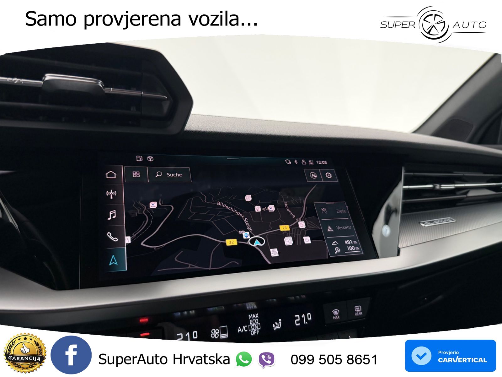 Audi S3 Limuzina 2.0 TFSI (310 KS) quattro S tronic LED+GR SJED+ACC