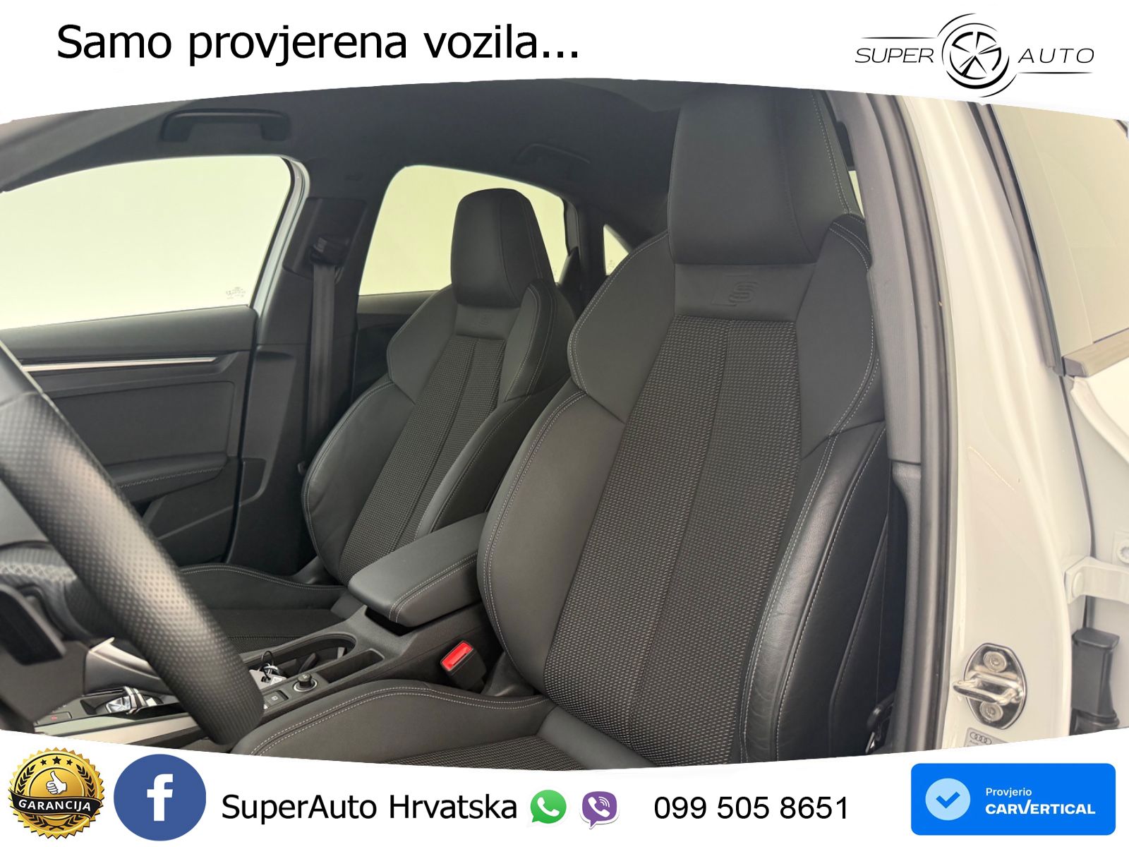Audi S3 Limuzina 2.0 TFSI (310 KS) quattro S tronic LED+GR SJED+ACC
