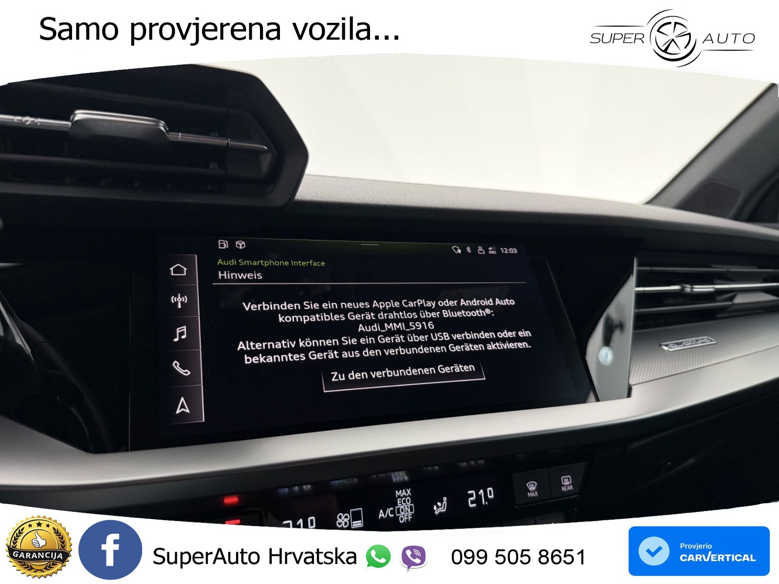 Audi S3 Limuzina 2.0 TFSI (310 KS) quattro S tronic LED+GR SJED+ACC