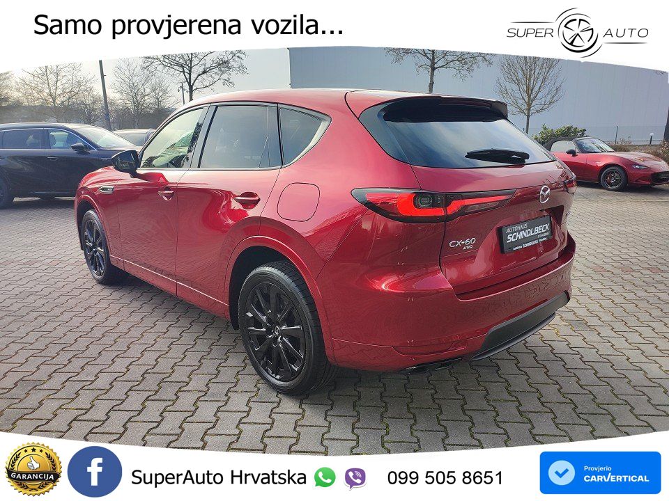 Mazda CX-60 2.5 e-Skyactiv (328 KS) AWD Automatic MATRIX+GR SJED+KAM