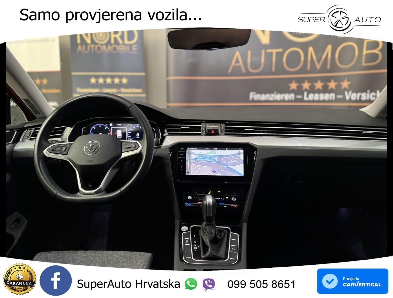 Volkswagen Passat Variant 2.0 TDI (122 KS) DSG Business LED+GR SJED+ACC