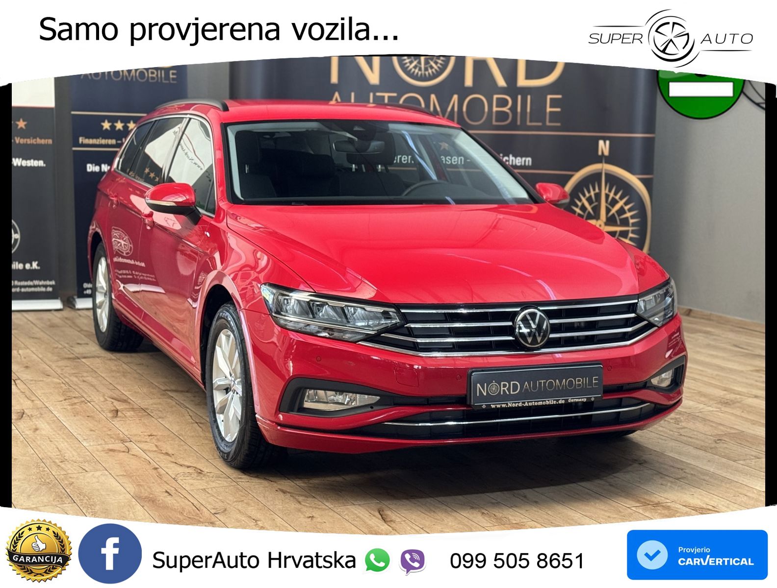 Volkswagen Passat Variant 2.0 TDI (122 KS) DSG Business LED+GR SJED+ACC
