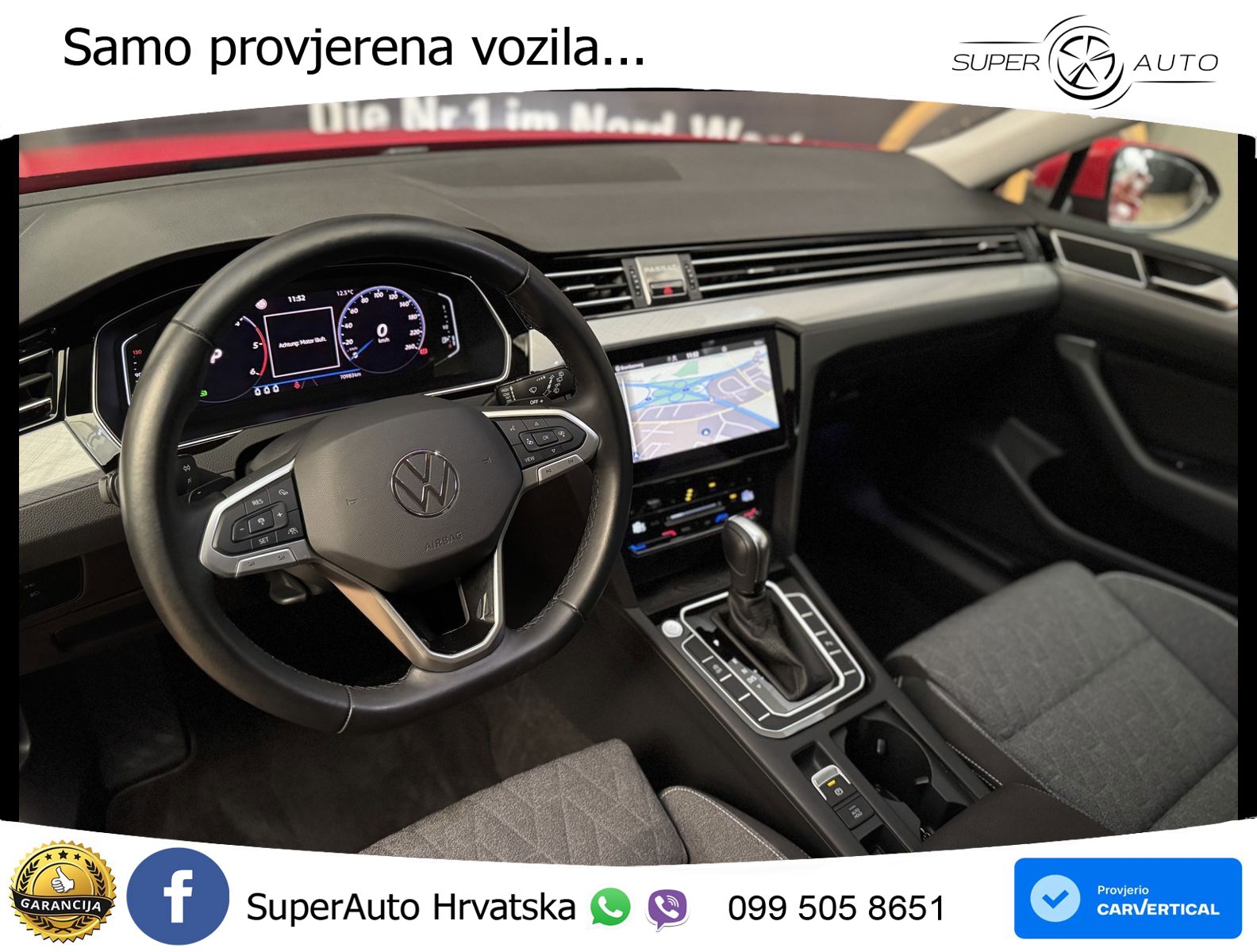 Volkswagen Passat Variant 2.0 TDI (122 KS) DSG Business LED+GR SJED+ACC