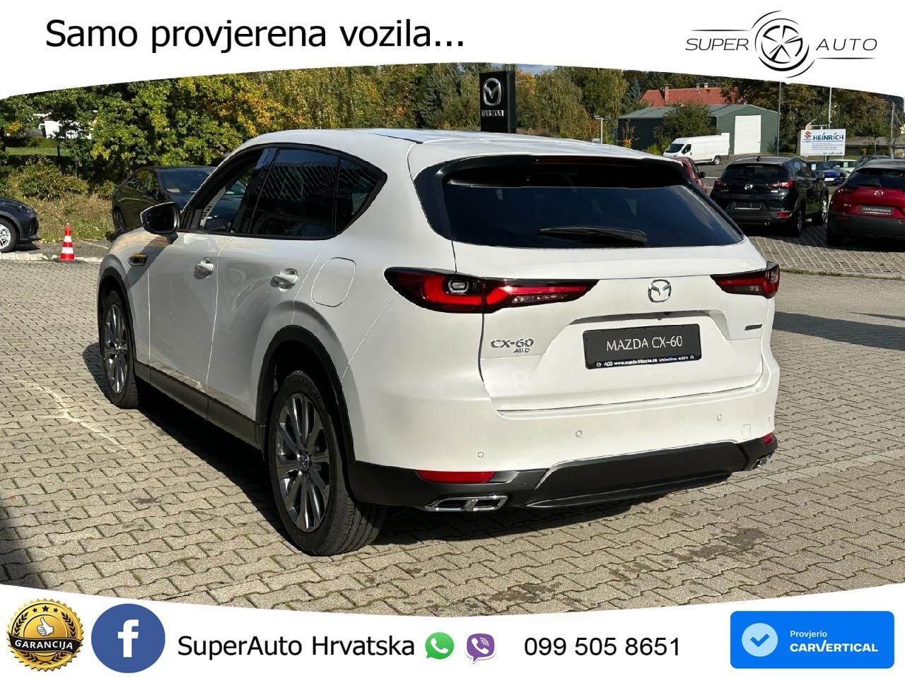Mazda CX-60 3.3 e-Skyactiv D (254 KS) AWD Automatic LED+GR SJED+ACC