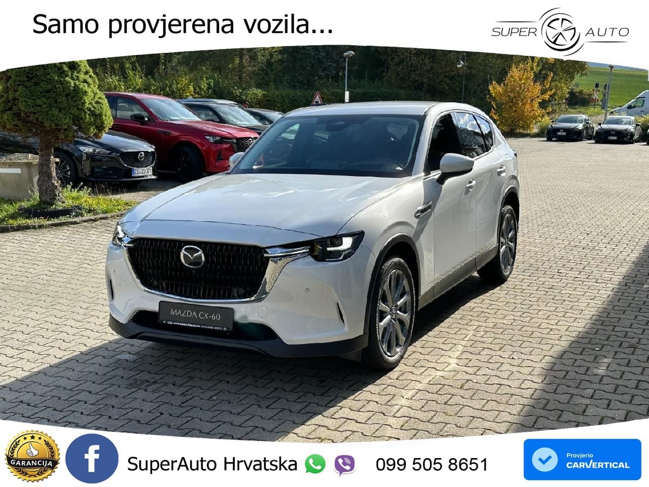 Mazda CX-60 3.3 e-Skyactiv D (254 KS) AWD Automatic LED+GR SJED+ACC